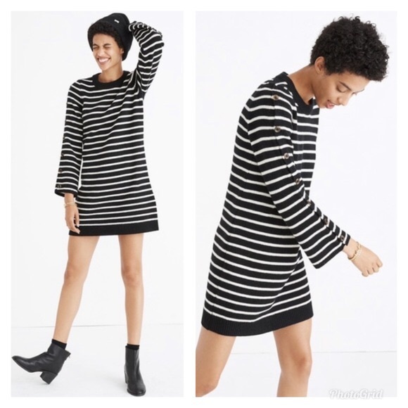 Madewell Dresses & Skirts - Madewell 💯% merino wool long sleeve dress